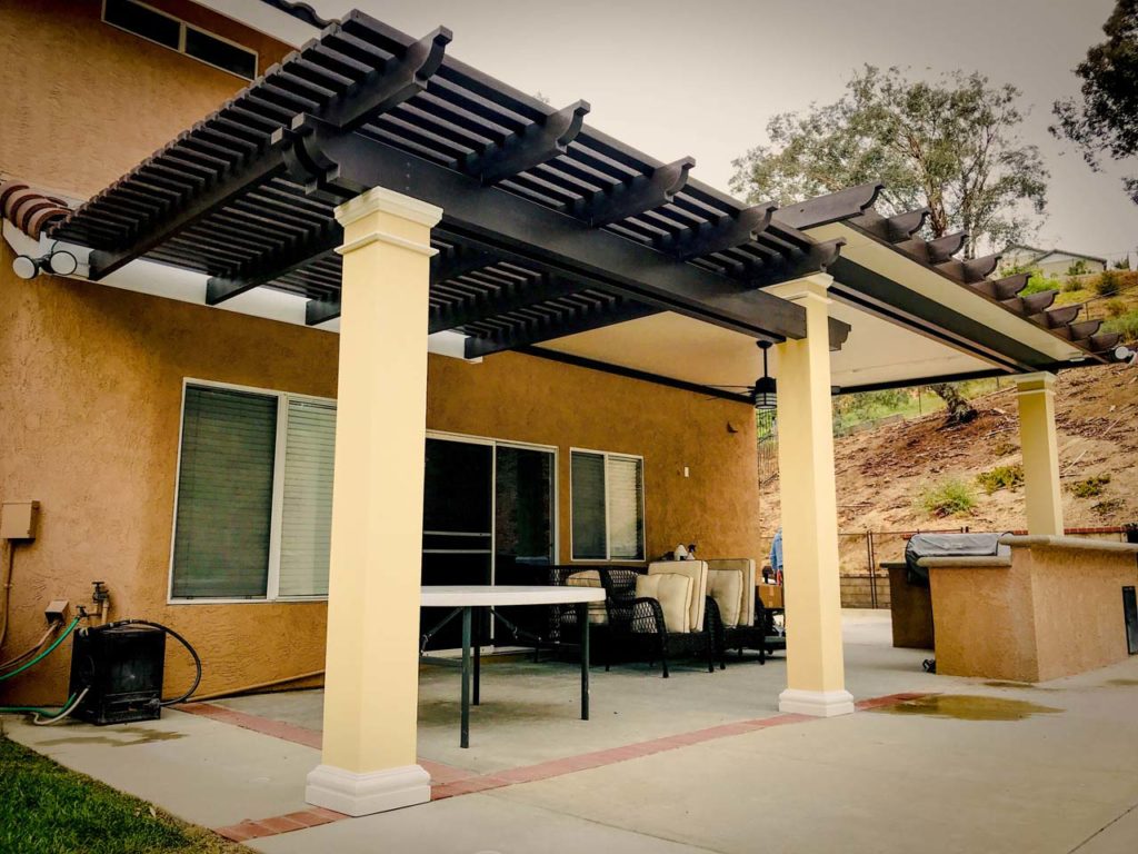 Aluminum patio covers lattice insulated alumawood - Patio Covers Simi ...