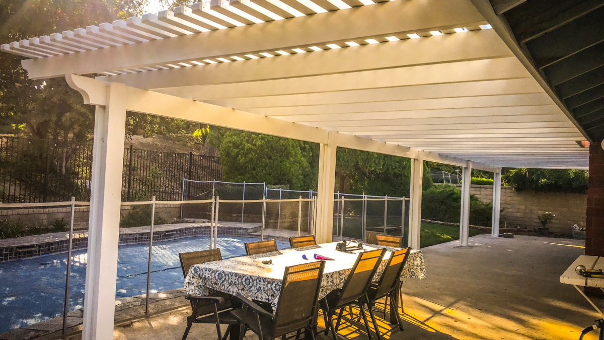 Aluminum Lattice Patio Cover Simi Valley L9 Patio Covers Simi Valley