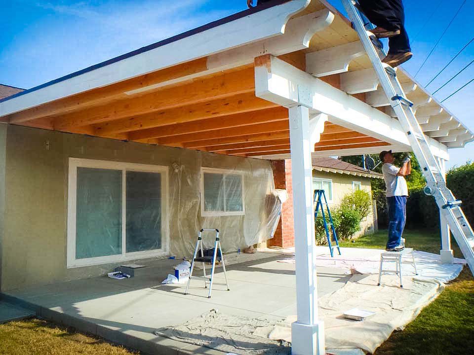 Wood Patio Cover Simi Valley W6 - Patio Covers Simi Valley