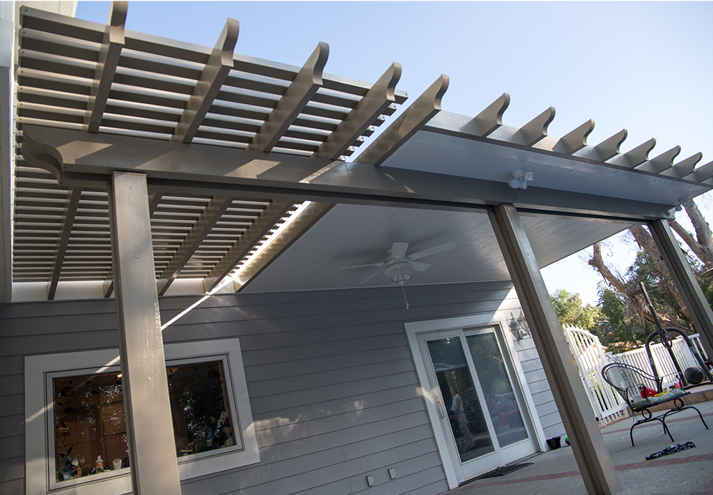 Cost For Alumawood Patio Cover, How To Install Lattice Patio Cover