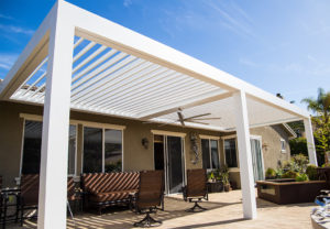 Louvered roof automatic patio cover - Patio Covers Simi Valley