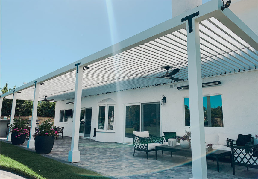 Wood lattice patio cover in Agoura Hills Ca Patio Covers Simi Valley